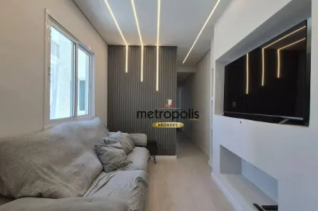 Cobertura com 2 Quartos para alugar, 105m² no Vila Bastos, Santo André