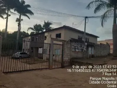 Apartamento com 2 Quartos à venda, 51m² no Parque Nápolis A, Cidade Ocidental