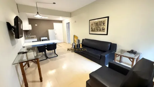 Apartamento com 1 Quarto para alugar, 50m² no Alphaville Centro Industrial e Empresarial/Alphaville., Barueri