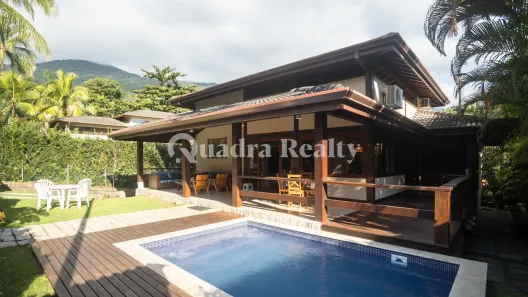 Casa de Condomínio com 4 Quartos à venda, 302m² no Feiticeira (Cambaquara), Ilhabela