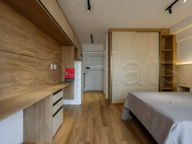 Apartamento com 1 Quarto para alugar, 24m² no Perdizes, São Paulo