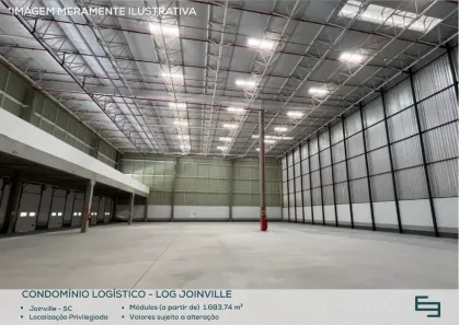 Galpão/Depósito/Armazém para alugar, 18300m² no Nova Brasília, Joinville