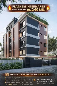 Flat com 1 Quarto à venda, 22m² no Poço, Cabedelo