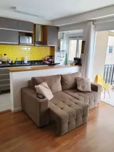 Apartamento com 1 Quarto para alugar, 51m² no Sítio Tamboré Alphaville, Barueri