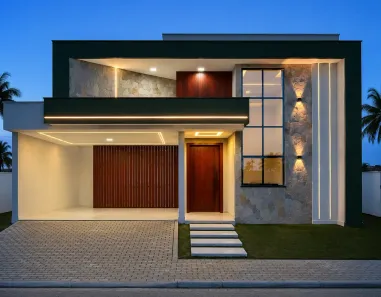 Casa de Condomínio com 3 Quartos à venda, 152m² no Cajupiranga, Parnamirim