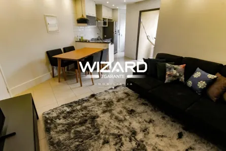 Apartamento com 1 Quarto para alugar, 58m² no Jardim Ampliação, São Paulo