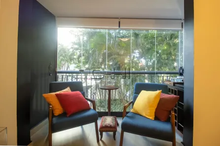 Apartamento com 3 Quartos para alugar, 90m² no Indianópolis, São Paulo