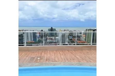 Apartamento com 2 Quartos para alugar, 60m² no Cabo Branco, João Pessoa