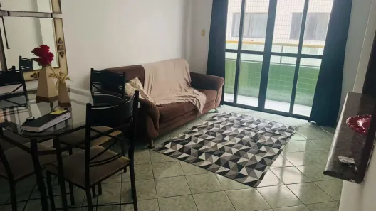 Apartamento com 1 Quarto para alugar, 60m² no Canto do Forte, Praia Grande