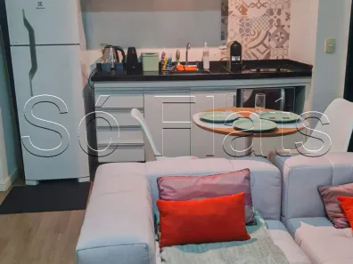 Apartamento com 1 Quarto para alugar, 40m² no Consolação, São Paulo