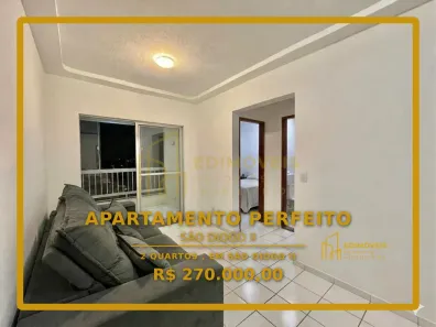 Apartamento com 2 Quartos à venda, 52m² no São Diogo II, Serra