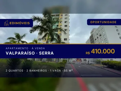 Apartamento com 2 Quartos à venda, 55m² no Valparaíso, Serra