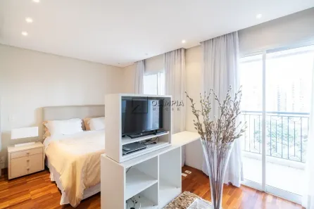 Apartamento com 1 Quarto para alugar, 48m² no Vila Nova Conceição, São Paulo
