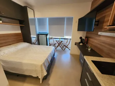 Apartamento com 1 Quarto para alugar, 24m² no Tatuapé, São Paulo