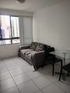 Apartamento com 1 Quarto para alugar, 32m² no Boa Viagem, Recife