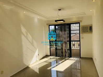 Apartamento com 3 Quartos para alugar, 120m² no Embaré, Santos
