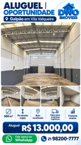Galpão/Depósito/Armazém para alugar, 520m² no Vila Valqueire, Rio de Janeiro