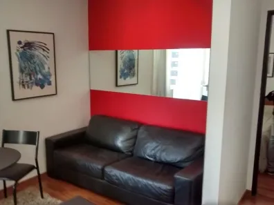 Flat com 1 Quarto para alugar, 40m² no Cerqueira César, São Paulo