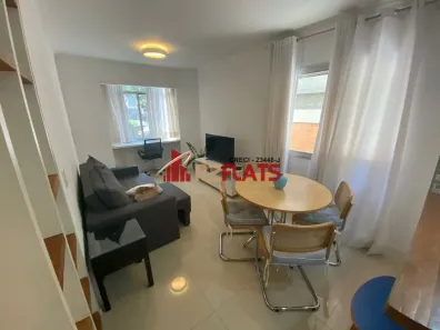 Flat com 1 Quarto para alugar, 42m² no Vila Nova Conceição, São Paulo