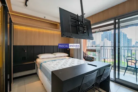 Apartamento com 1 Quarto à venda, 27m² no Santo Amaro, São Paulo