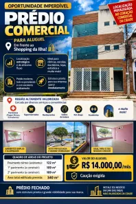 Prédio Comercial para alugar, 340m² no Maranhão Novo, São Luís