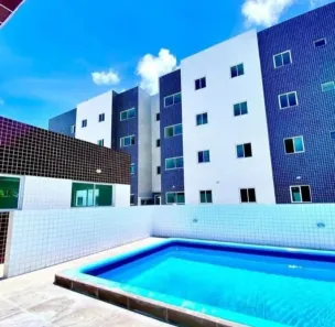 Apartamento com 2 Quartos para alugar, 50m² no Paratibe, João Pessoa
