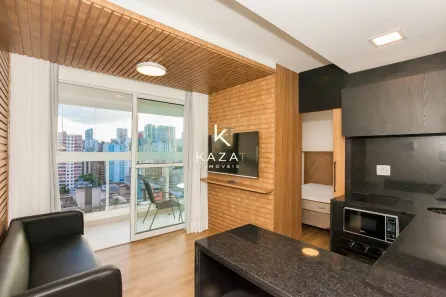 Apartamento com 1 Quarto à venda, 34m² no Centro, Curitiba