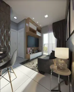 Apartamento com 2 Quartos à venda, 49m² no Vila Carvalho, Sorocaba