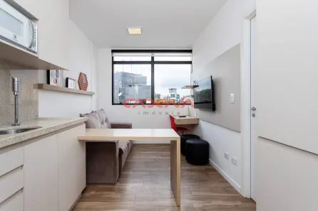 Apartamento com 1 Quarto para alugar, 26m² no Mercês, Curitiba
