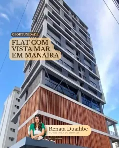 Flat com 1 Quarto à venda, 28m² no Manaíra, João Pessoa