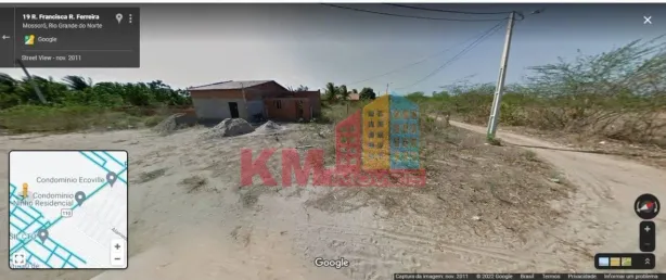 Lote/Terreno à venda, 408m² no Rincão, Mossoró