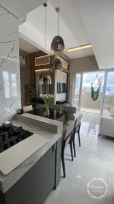 Apartamento com 3 Quartos para alugar, 140m² no Gonzaga, Santos