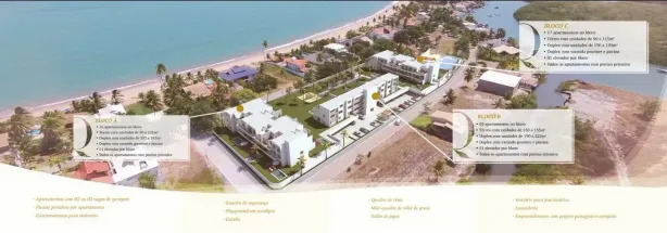 Apartamento com 4 Quartos à venda, 182m² no Maracaipe, Ipojuca