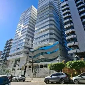 Apartamento com 3 Quartos para alugar, 122m² no Guilhermina, Praia Grande