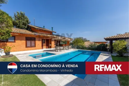 Casa de Condomínio com 6 Quartos à venda, 385m² no Marambaia, Vinhedo