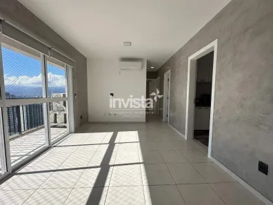 Apartamento com 3 Quartos para alugar, 80m² no Gonzaga, Santos