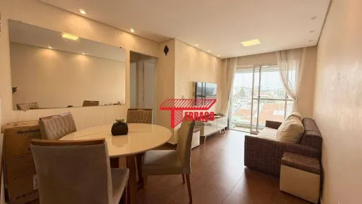 Apartamento com 3 Quartos à venda, 60m² no Vila Scarpelli, Santo André