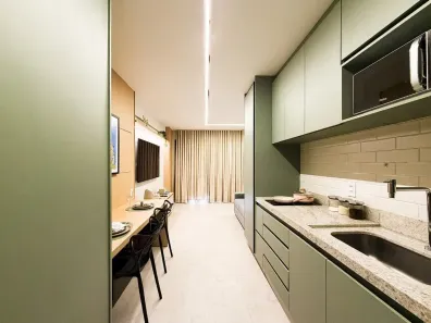 Flat com 1 Quarto à venda, 40m² no Setor Bueno, Goiânia