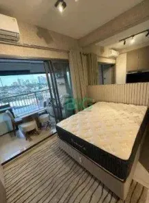 Apartamento com 1 Quarto para venda ou aluguel, 28m² no Indianópolis, São Paulo