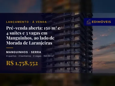 Apartamento com 4 Quartos à venda, 150m² no Manguinhos, Serra