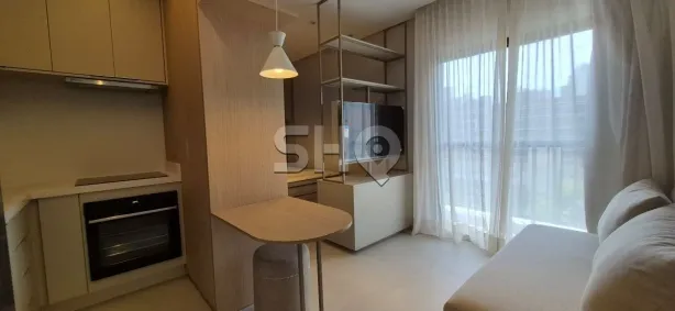 Apartamento com 1 Quarto para alugar, 27m² no Perdizes, São Paulo
