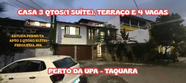 Casa com 3 Quartos à venda, 250m² no Taquara, Rio de Janeiro