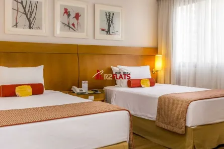 Flat com 1 Quarto à venda, 28m² no Indianópolis, São Paulo
