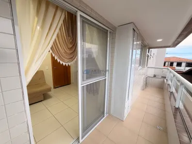 Apartamento com 2 Quartos para alugar, 60m² no Caiçara, Praia Grande