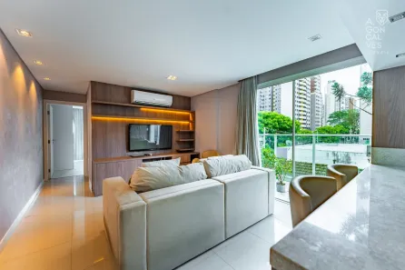 Apartamento com 1 Quarto para alugar, 58m² no Bigorrilho, Curitiba