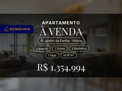 Apartamento com 2 Quartos à venda, 93m² no Jardim da Penha, Vitória