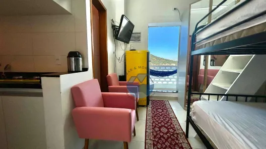 Kitnet com 1 Quarto à venda, 30m² no Itararé, São Vicente