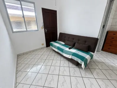 Apartamento com 1 Quarto para alugar, 32m² no Canto do Forte, Praia Grande