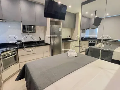 Flat com 1 Quarto para alugar, 28m² no Indianópolis, São Paulo