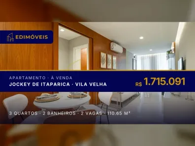 Apartamento com 3 Quartos à venda, 110m² no Jockey de Itaparica, Vila Velha